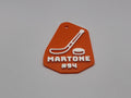 Personalized Hockey Keychain